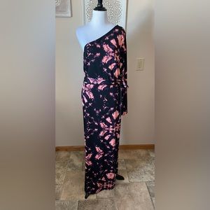 NWT one shoulder cocktail dress Size L